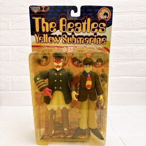 + McFarlane Toys 1999 The Beatles Yellow Submarine Paul w/ Captain Fred Figures